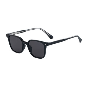 Nouvelles lunettes de soleil carrées rétro européennes et américaines pour hommes, verres PC UV400, style haut de gamme tendance transfrontalier - Product Image 3