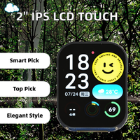 Écran tactile LCD IPS 2 pouces 240x296 SPI pour montres intelligentes et dispositifs médicaux portables