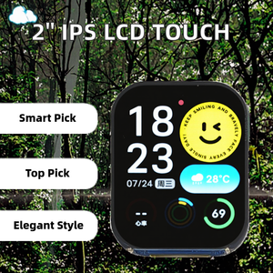 Pantalla Táctil LCD IPS de 2 Pulgadas, 240x296, SPI, para Relojes Inteligentes y Dispositivos Médicos - Product Image 2