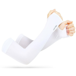 ถุงมือกันแดด RAYA Wholesale UV Protection Ice Silk สำหรับผู้ชาย ผู้หญิง เด็ก ฤดูร้อน ขี่จักรยานกลางแจ้ง ปลายนิ้วเปลือย ป้องกันแสงแดด - Product Image 5