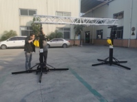 Soporte de altavoz para eventos, estructura de altavoces de elevación con manivela