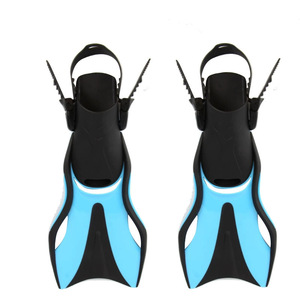 Aletas de Natación Ajustables para Niños, Estilo Corto, Talón Abierto, Material TPRPP, Talla S, para Entrenamiento Infantil - Product Image 5