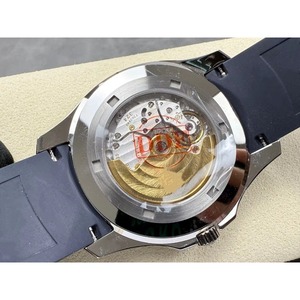 Reloj mecánico impermeable de súper calidad, movimiento de fábrica 330, esfera 5167 luue, reloj de buceo con correa azul oscuro, 193g - Product Image 6