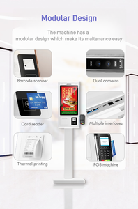 Floor Standing <strong>Touch</strong> <strong>Screen</strong> <strong>Kiosk</strong> Full HD 21.5 27 32 Inch Multitouch LCD <strong>Screen</strong> Self-Service Ordering <strong>Kiosk</strong> - Product Image 4