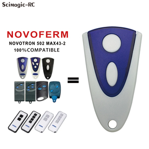 NOUVEAU <span class=keywords><strong>NOVOFERM</strong></span> <span class=keywords><strong>NOVOTRON</strong></span> 502 <span class=keywords><strong>MAX43</strong></span>-2 <span class=keywords><strong>504</strong></span> <span class=keywords><strong>MAX43</strong></span>-<span class=keywords><strong>4</strong></span> 512 MIX 43-2 MTR43-2 MCHS43-2 MNHS433-02 MNHS433-04 Télécommande de porte de garage - Product Image 1