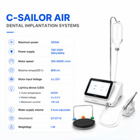 C-Sailor Air Elektrikli Diş İmplant Motoru Dokunmatik Ekranlı Fırçasız Teknoloji Diş İmplant Sistemi