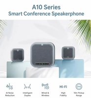 Micrófono Inalámbrico USB con Reducción de Ruido, Sistema de Audioconferencia con Soporte Multilingüe, Hecho en China