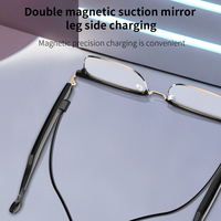 Nuevas gafas GS13 de Metal que cambian de Color, gafas de sol inteligentes, traductor, respuesta a llamadas, asistente de voz AI, reproductor de música BT 5,4 para hombres
