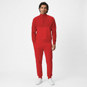 Nouveautés Pull à col zippé pour homme, sweat-shirt en polaire à col montant 2026 - Product Image 1