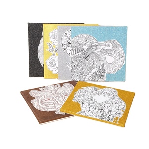 Ensemble de toile tendue en coton et polyester BYB, design animal <span class=keywords><strong>personnalisé</strong></span>, écologique, 30x30cm, pour peinture avec cadre - Product Image 1