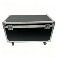 Ensemble complet OEM de flight case pour enceintes Bose S1, BMB et microphones, avec support à ouverture rabattable et 4 roues