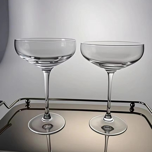 Usine directement nouveau modèle vente chaude ancienne mode cristal gaufré verre à vin rouge gobelets verres à <span class=keywords><strong>champagne</strong></span> - Product Image 2