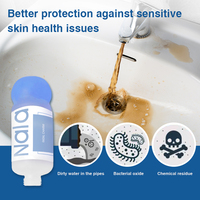 Filtre de Douche Coréen Y à la Vitamine pour la Peau, Beauté et Parfum, Élimination du Chlore Résiduel, Purificateur d'Eau de Robinet Domestique