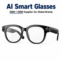 Gafas Inteligentes con IA OEM ODM, Cámara HD de 8MP, Traducción en Tiempo Real, Resistentes al Agua IPX4, Video 1080P, iOS/Android