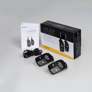 Système de haut-parleurs de guitare sans fil professionnel JOYO JW-03, émetteur et récepteur rechargeables 2,4 G pour la pratique et les performances sur scène - Product Image 2