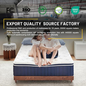 Оптовая продажа OEM/ODM: Дышащий матрас <span class=keywords><strong>King</strong></span> Size с пружинами Pocket Spring, сжатый, для молодежи, отелей и домашнего использования - Product Image 4