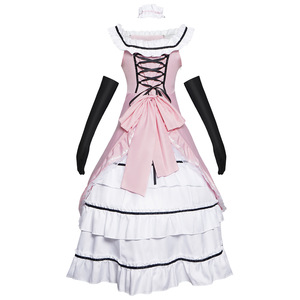 Disfraz de Robin, vestido rosa con sombrero, guantes, peluca, juego de rol de anime, traje de mujer, primavera 2024 - Product Image 2