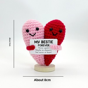 Cadeaux amusants au crochet pour ma meilleure amie, cadeaux d'amitié éternelle, cadeaux d'anniversaire, cadeaux de Noël, tissus tricotés à la main, cadeaux de la Saint-Valentin - Product Image 5