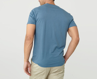 T-shirts personnalisés de haute qualité 220GSM 100% coton, vente en gros, impression numérique décontractée, t-shirt uni à manches courtes, coupe musclée pour hommes