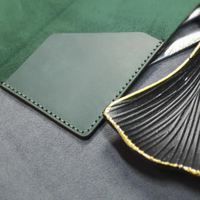 Porte-menu en cuir PU de haute qualité, personnalisé, élégant, pour restaurant, avec poche