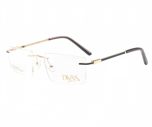 Monture <span class=keywords><strong>de</strong></span> lunettes carrée sans monture <span class=keywords><strong>de</strong></span> haute qualité, ultra-légère, <span class=keywords><strong>grande</strong></span> monture, lunettes métalliques pour hommes d'affaires, adaptées au travail - Product Image 1