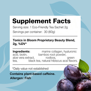 Té de Belleza OEM ODM con Colágeno Marino que Refuerza el Sistema Inmunológico, Mantiene la Energía y la Agudeza Mental - Product Image 2