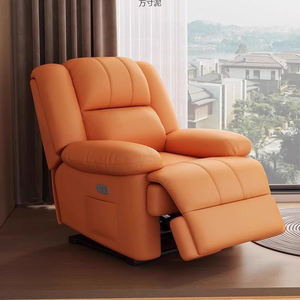 Professional Single Seat <b>Electric</b> <b>Recliner</b> Sofa <b>Chair</b> Living Room <b>Recliner</b> <b>Chair</b> <b>Electric</b> Extendable Design Inflatable Support - Product Image 2