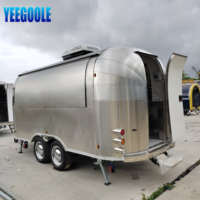 Cuisine mobile, remorque de restauration, camping-car, camion de vente de crème glacée