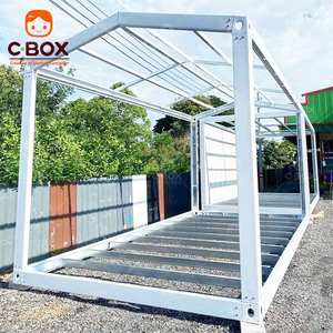 Cbox, Nuevas Casas Modulares Pequeñas, Hotel con Estructura de Acero, Panel Sándwich, Cafetería, Restaurante, Casa Contenedor Desmontable con Techo a Dos Aguas - Product Image 3
