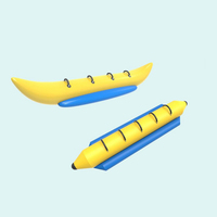 Juguete Inflable de Tobogán Acuático para Niños, Amarillo, Juego de Equilibrio Flotante con Asas, Material de PVC Seguro para Uso en Exteriores, Piscinas y Playas