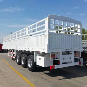 3-4-Achsen Schwerlast-Viehanhänger Tiertransport Rindertransporter Stake-Cargo-Sattelauflieger - Product Image 2