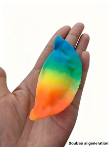 Juguete Blandito de Silicona con Forma de Dumpling, No Tóxico, para Aliviar el Estrés en Niños y Adultos, Decoración de Escritorio de Rebote Lento - Product Image 5