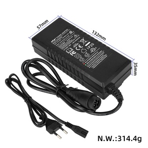 Ulip เครื่องชาร์จแบตเตอรี่ลิเธียม2A 42V LP16 3P สำหรับจักรยานไฟฟ้าสกู๊ตเตอร์ปลั๊กสากล18V 36V 42V ที่ชาร์จแบตเตอรี่2A - Product Image 2