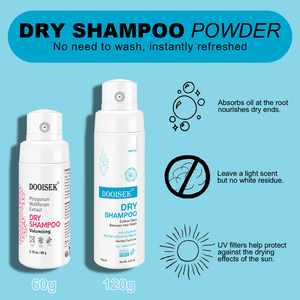 Barber Supplies Organic Vegan Rice Volumizer Dry Shampoo Powder Leave-In Refrescante para cabello graso <span class=keywords><strong>Productos</strong></span> <span class=keywords><strong>de</strong></span> peluquería - Product Image 5