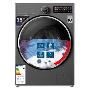 Machine à laver et à sécher intégrée en acier inoxydable, entièrement automatique, intelligente, professionnelle, pour le lavage des vêtements - Product Image 2