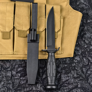 Couteau de survie <span class=keywords><strong>Glock</strong></span> 2 portable 8Cr13MoV résistant à l'eau de mer, manche en ABS, couteau tactique de chasse et de camping avec étui Kydex OEM - Product Image 4
