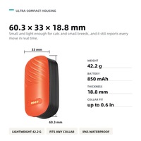 Collier de suivi GPS/GPRS/GSM 4G pour animaux de compagnie, localisateur pour chien et chat, suivi en temps réel, étanche IP67, appel vocal bidirectionnel, surveillance de la santé, intelligent