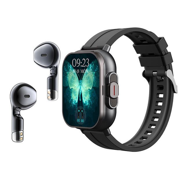 2026 New Smart Watch with Earbuds Health Monitoring Sports Modes Bluetooth Dialing APP Personalized Dial 15 Days Standby