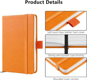 Cuaderno Personalizado de Alta Calidad para Oficina, con Forro, Impresión Personalizada, Tapa Dura, con Logotipo, Cuaderno de Cuero - Product Image 4