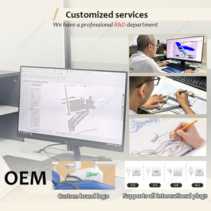 리시 공장의 인체공학적 치과용 의자(LED 조명 포함), 금속 플라스틱 작동대, 전동식 치과 유닛(포산) - Product Image 5