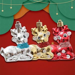 Buon albero carino piccolo cervo ciondolo UV stampato 4 colori moderni <span class=keywords><strong>decorazioni</strong></span> in plastica di <span class=keywords><strong>natale</strong></span> per <span class=keywords><strong>decorazioni</strong></span> Festive - Product Image 5