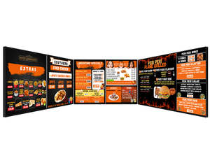 Pantallas de Menú Electrónicas Dinámicas Promocionales QSR de 32 Pulgadas para Montaje en Pared Interior, Señalización Digital Publicitaria para Restaurantes - Product Image 6