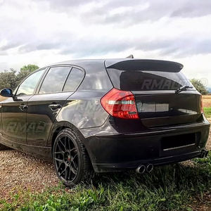 Alerón Trasero para BMW Serie 1 E87 E81 Hatchback 116i 120i 118i 2004-2012, Alerón de Techo, ABS, Negro, Carbono, Accesorios para Automóviles - Product Image 3