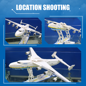 BAKA AN-225 1:84 Modello di Aereo da Trasporto Civile, Kit di Costruzione DIY in Plastica ABS, 5350 Pezzi, Unisex, 14 Anni - Product Image 4