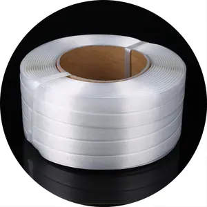 Factory Direct Wholesale 19mm High Tension Fiber Composite Polyester Cord Strap Packing Belt