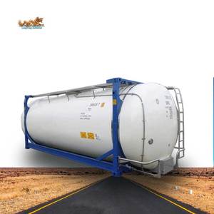 Contenedor de tanque de cuerpo de intercambio multiusos seguro y respetuoso con el medio ambiente estándar ASME de 20 pies - Product Image 1