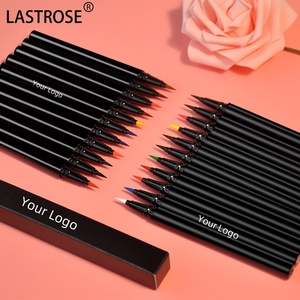 Crayon eyeliner néon à séchage rapide imperméable à l'eau de marque privée, sans cruauté sur les animaux végétalien noir mat stylo eyeliner liquide - Product Image 2