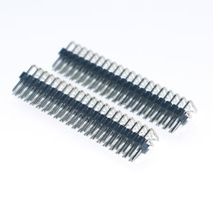 رأس الدبوس ، دبوس غمس ذكر بزاوية قائمة ، وصلات 2 * 20pin - Product Image 3