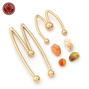 Conector de bikini, herrajes para trajes de baño, hebilla de forma irregular, decoración metálica personalizada para vestidos de mujer, cuentas, hebilla de anillo M U - Product Image 2