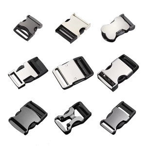 Venta al por mayor 20mm de liberación plana hebilla de plástico de buena calidad <span class=keywords><strong>Collar</strong></span> de perro 19mm 20mm hebillas de liberación corta - Product Image 5